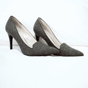 Nine West gray wool pumps. New. Size 7
